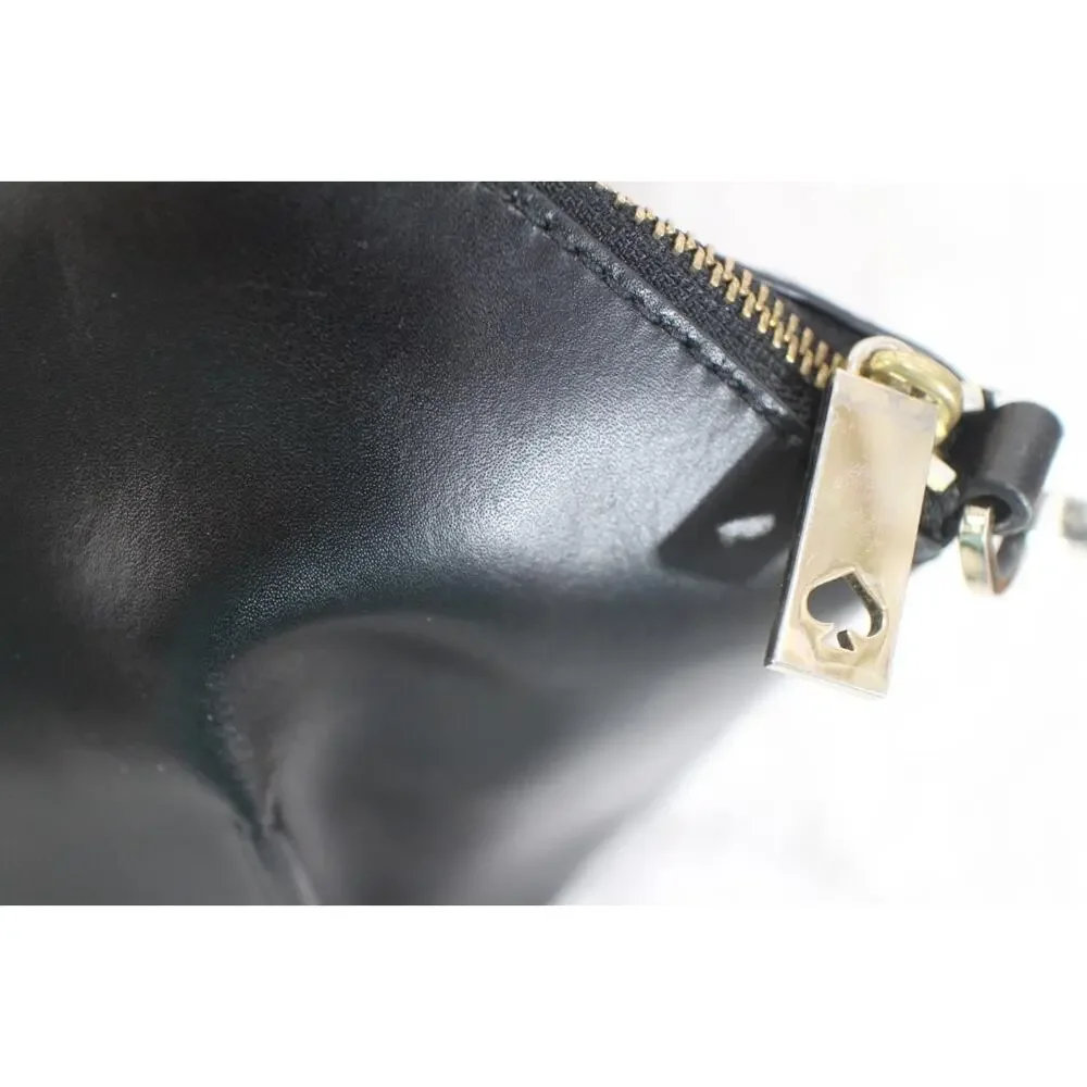 Kate Spade Parliament Square Exotic Savannah Satchel IN BLACK PURSE (p3000